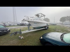 BUY AQUA SPORT BOAT WITH TRAILER 1998, County Auto Auction